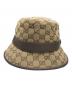 GUCCI (グッチ) GGキャンバス フェドラハット ベージュ サイズ:L：25000円