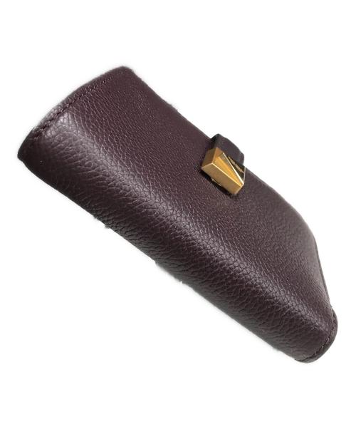 Kate Spade（ケイトスペード）Kate Spade (ケイトスペード) デコ スモール コンパクト ウォレット/二つ折り財布 レッドの古着・服飾アイテム