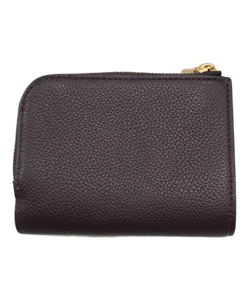 Kate Spade（ケイトスペード）Kate Spade (ケイトスペード) デコ スモール コンパクト ウォレット/二つ折り財布 レッドの古着・服飾アイテム