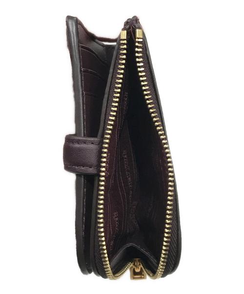 Kate Spade（ケイトスペード）Kate Spade (ケイトスペード) デコ スモール コンパクト ウォレット/二つ折り財布 レッドの古着・服飾アイテム