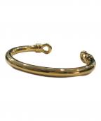 Saint Laurent Parisサンローランパリ）の古着「バングル」｜ゴールド