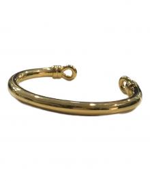 Saint Laurent Paris（サンローランパリ）の古着「バングル」｜ゴールド