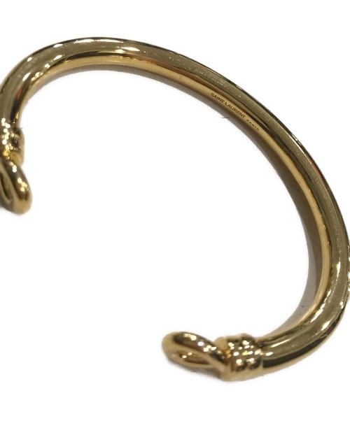 Saint Laurent Paris（サンローランパリ）Saint Laurent Paris (サンローランパリ) バングル ゴールドの古着・服飾アイテム