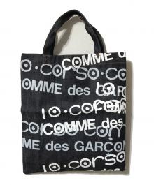 JUNYA WATANABE COMME des GARCONS×10 corso como（ジュンヤワタナベ コムデギャルソン×ディエチ コルソコモ）の古着「プリントデニムトートバッグ」｜インディゴ