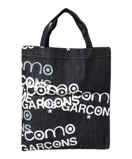 JUNYA WATANABE COMME des GARCONS（ジュンヤワタナベ コムデギャルソン）JUNYA WATANABE COMME des GARCONS ((ジュンヤワタナベ コムデギャルソン) 10 corso como (ディエチ コルソコモ) プリントデニムトートバッグ インディゴの古着・服飾アイテム