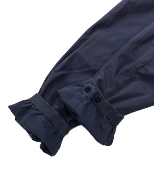 STONE ISLAND（ストーンアイランド）STONE ISLAND (ストーンアイランド) garment-dyed zip-up jacket/ダブルジップジャケット ネイビー サイズ:Lの古着・服飾アイテム