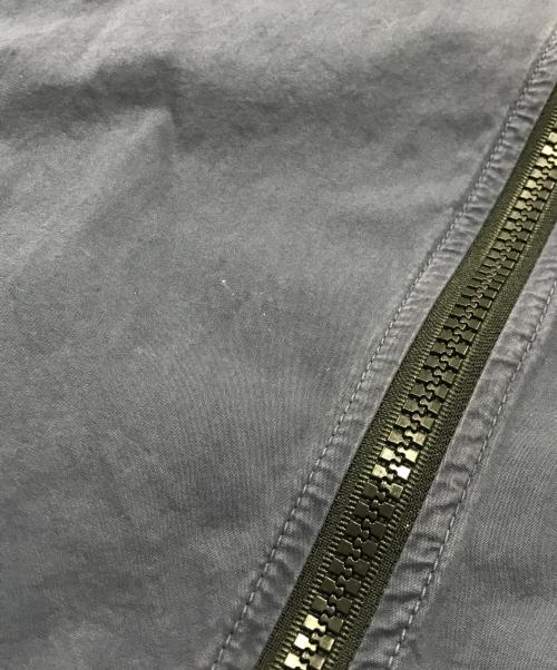 STONE ISLAND（ストーンアイランド）STONE ISLAND (ストーンアイランド) garment-dyed zip-up jacket/ダブルジップジャケット ネイビー サイズ:Lの古着・服飾アイテム
