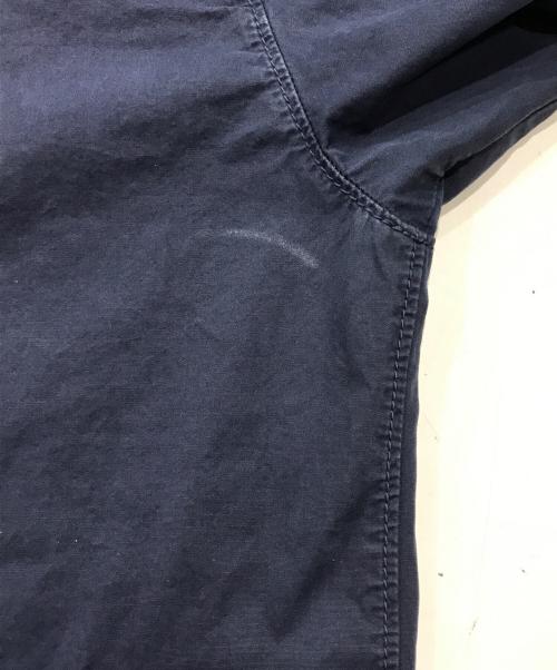 STONE ISLAND（ストーンアイランド）STONE ISLAND (ストーンアイランド) garment-dyed zip-up jacket/ダブルジップジャケット ネイビー サイズ:Lの古着・服飾アイテム