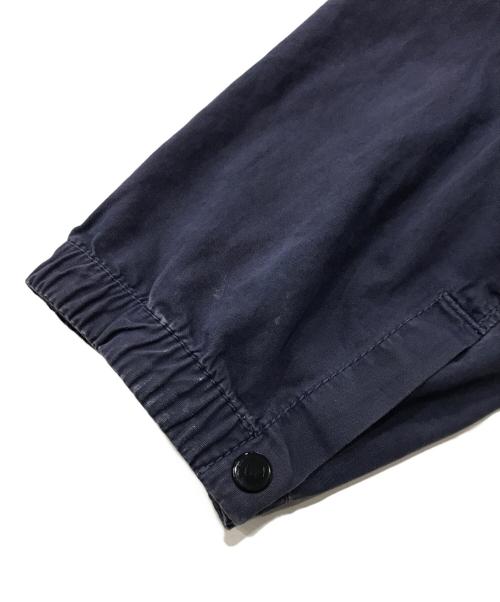 STONE ISLAND（ストーンアイランド）STONE ISLAND (ストーンアイランド) garment-dyed zip-up jacket/ダブルジップジャケット ネイビー サイズ:Lの古着・服飾アイテム