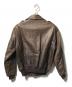 Abercrombie & Fitch (アバクロンビー アンド フィッチ) A-2型フライトジャケット/レザージャケット ブラウン サイズ:L：22000円