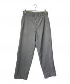 PRADAプラダ）の古着「スラックス/ウールパンツ」｜グレー