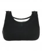 GUCCIグッチ）の古着「バンブーレザーワンショルダーバッグ」｜ブラック