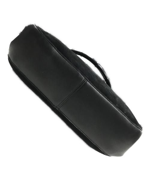 GUCCI（グッチ）GUCCI (グッチ) バンブーレザーワンショルダーバッグ ブラックの古着・服飾アイテム