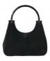 中古・古着 GUCCI (グッチ) バンブーレザーワンショルダーバッグ ブラック：25000円