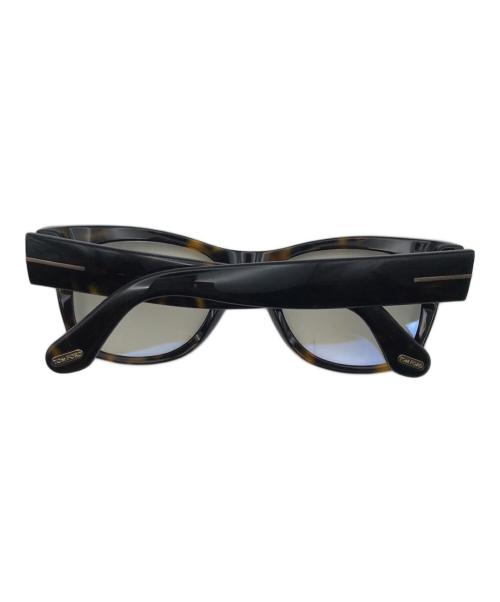 TOM FORD（トムフォード）TOM FORD (トムフォード) 眼鏡/スクエアフレーム眼鏡 ブラウン サイズ:52□20 140の古着・服飾アイテム