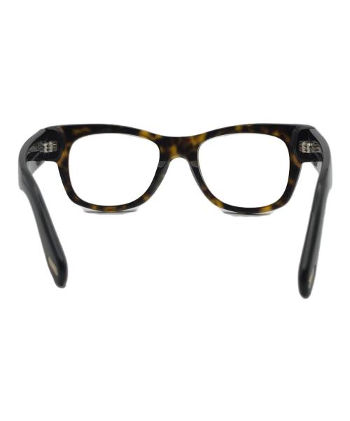 TOM FORD（トムフォード）TOM FORD (トムフォード) 眼鏡/スクエアフレーム眼鏡 ブラウン サイズ:52□20 140の古着・服飾アイテム