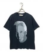 EMPORIO ARMANIエンポリオ アルマーニ）の古着「本人プリントTシャツ/半袖カットソー」｜ブラック