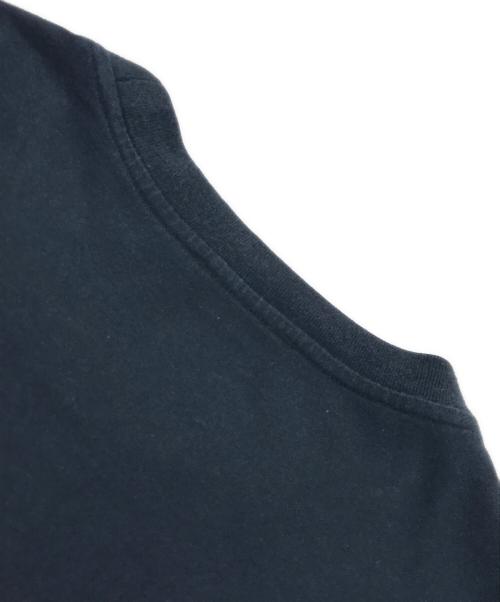 EMPORIO ARMANI（エンポリオ アルマーニ）EMPORIO ARMANI (エンポリオ アルマーニ) 本人プリントTシャツ/半袖カットソー ブラック サイズ:XLの古着・服飾アイテム
