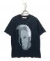 EMPORIO ARMANI（エンポリオ アルマーニ）の古着「本人プリントTシャツ/半袖カットソー」｜ブラック