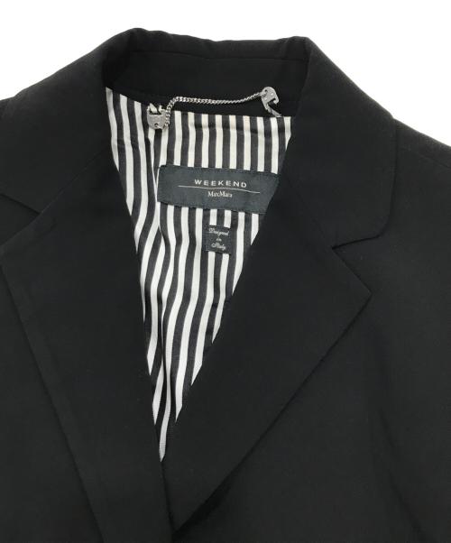 WEEKEND Max Mara（ウィークエンド マックスマーラ）Weekend Max Mara (ウィークエンド マックスマーラ) テーラードジャケット/2Bジャケット ブラック サイズ:38の古着・服飾アイテム