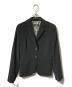 Weekend Max Mara（ウィークエンド マックスマーラ）の古着「テーラードジャケット/2Bジャケット」｜ブラック