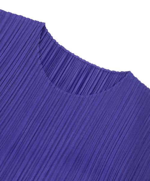 PLEATS PLEASE（プリーツプリーズ）PLEATS PLEASE (プリーツプリーズ) プリーツワンピース パープル サイズ:3の古着・服飾アイテム