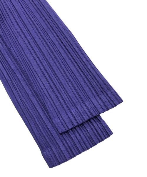 PLEATS PLEASE（プリーツプリーズ）PLEATS PLEASE (プリーツプリーズ) プリーツワンピース パープル サイズ:3の古着・服飾アイテム