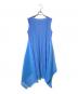 PLEATS PLEASE (プリーツプリーズ) プリーツレイヤードワンピース ブルー サイズ:3：30000円