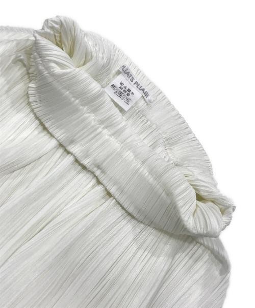 PLEATS PLEASE（プリーツプリーズ）PLEATS PLEASE (プリーツプリーズ) プリーツロングスカート ホワイト サイズ:1の古着・服飾アイテム