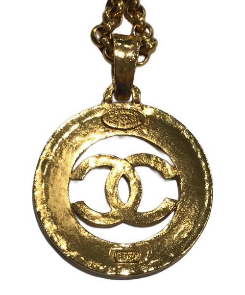 CHANEL（シャネル）CHANEL (シャネル) ヴィンテージココマークネックレス ゴールドの古着・服飾アイテム