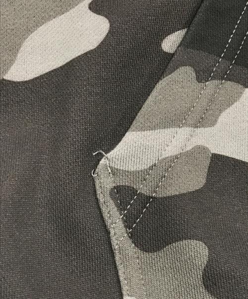 SUPPLIER（サプライヤー）SUPPLIER (サプライヤー) 迷彩柄ファークロスパーカー/ジップパーカー グレー サイズ:Lの古着・服飾アイテム
