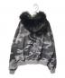 SUPPLIER (サプライヤー) 迷彩柄ファークロスパーカー/ジップパーカー グレー サイズ:L：10000円