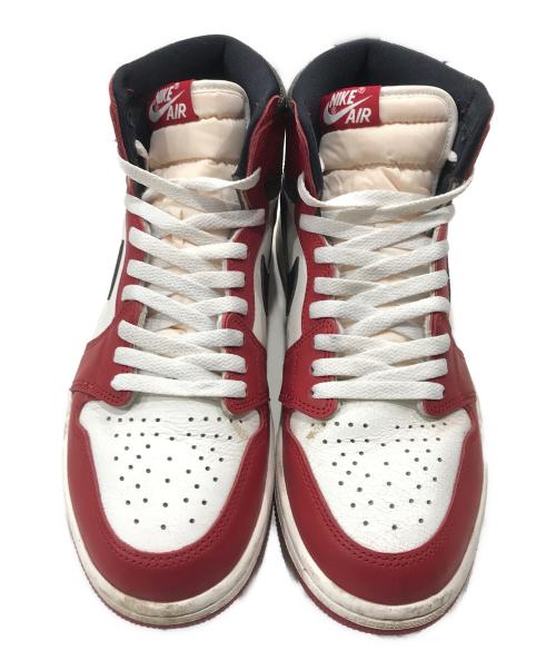 NIKE（ナイキ）NIKE (ナイキ) Air Jordan 1 High OG Lost & Found/ハイカットスニーカー ホワイト×レッド サイズ:US10/UK9/EUR44の古着・服飾アイテム