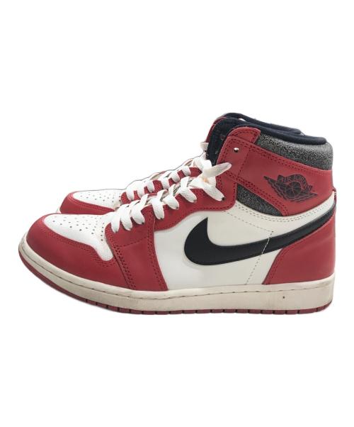 NIKE（ナイキ）NIKE (ナイキ) Air Jordan 1 High OG Lost & Found/ハイカットスニーカー ホワイト×レッド サイズ:US10/UK9/EUR44の古着・服飾アイテム
