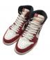 NIKE（ナイキ）の古着「Air Jordan 1 High OG Lost & Found/ハイカットスニーカー」｜ホワイト×レッド