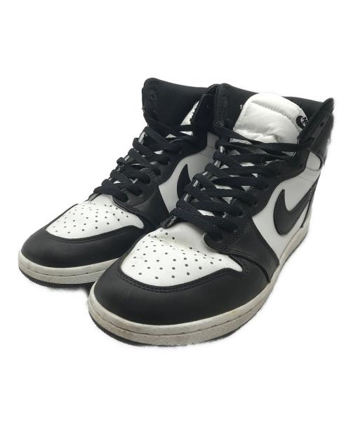 NIKE（ナイキ）NIKE (ナイキ) Air Jordan 1 High 85 Bred/ハイカットスニーカー ブラック×ホワイト サイズ:28の古着・服飾アイテム