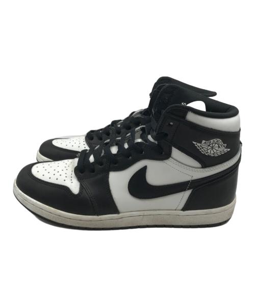 NIKE（ナイキ）NIKE (ナイキ) Air Jordan 1 High 85 Bred/ハイカットスニーカー ブラック×ホワイト サイズ:28の古着・服飾アイテム