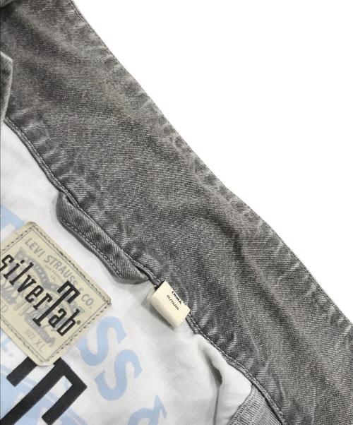 LEVI'S（リーバイス）LEVI'S (リーバイス) SilverTab デニムトラッカージャケット グレー サイズ:XLの古着・服飾アイテム