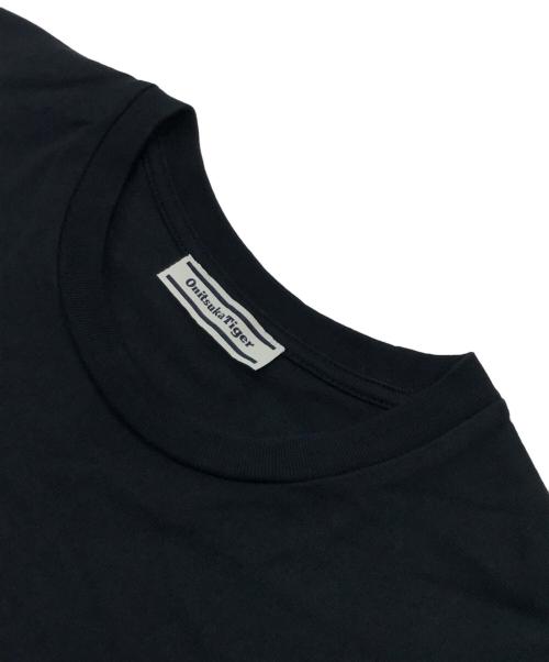 Onitsuka Tiger（オニツカタイガー）Onitsuka Tiger (オニツカタイガー) LONG SLEEVED GRAPHIC TEE/長袖クルーネックTシャツ ブラック サイズ:XLの古着・服飾アイテム