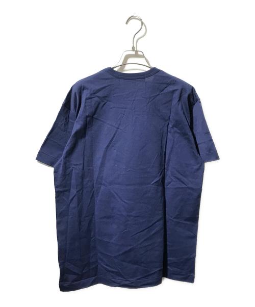PLAY COMME des GARCONS（プレイコムデギャルソン）PLAY COMME des GARCONS (プレイコムデギャルソン) Printed Heart White T-Shir/半袖Tシャツ ネイビー×ホワイト サイズ:XLの古着・服飾アイテム