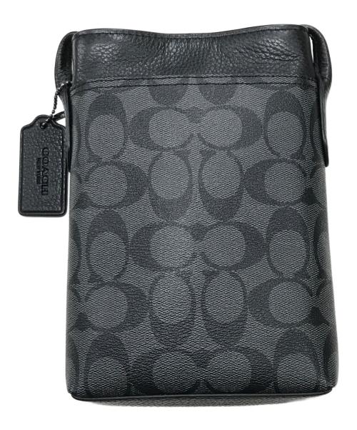 COACH（コーチ）COACH (コーチ) ショルダーバッグ/シグネチャーバッグ ブラックの古着・服飾アイテム