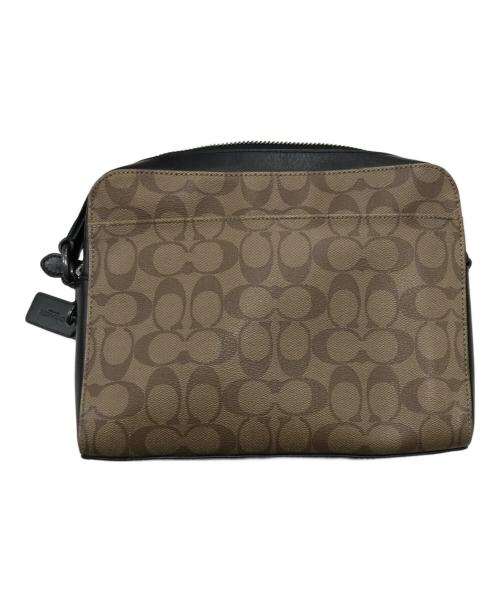 COACH（コーチ）COACH (コーチ) 2WAYショルダーバッグ/メッセンジャー/旅行バッグ ブラウンの古着・服飾アイテム