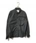 sacai（サカイ）の古着「コットンウェザーシャツ/ポケットシャツ」｜ブラック