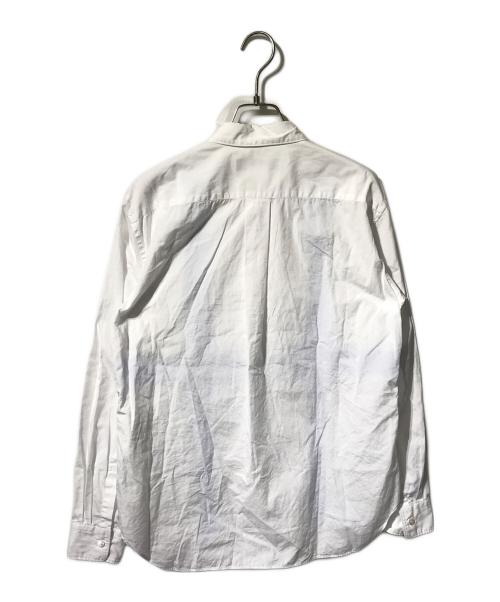 COMME des GARCONS HOMME DEUX（コムデギャルソン オム ドゥ）COMME des GARCONS HOMME DEUX (コムデギャルソン オム ドゥ) ギンガムチェック切替シャツ/長袖シャツ ホワイト サイズ:Ｓの古着・服飾アイテム