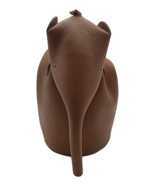 LOEWE（ロエベ）LOEWE (ロエベ) エレファントバッグ/ショルダーバッグ ブラウンの古着・服飾アイテム