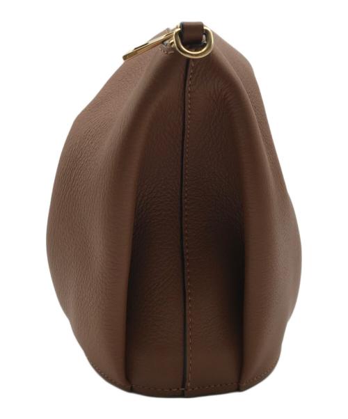 LOEWE（ロエベ）LOEWE (ロエベ) エレファントバッグ/ショルダーバッグ ブラウンの古着・服飾アイテム