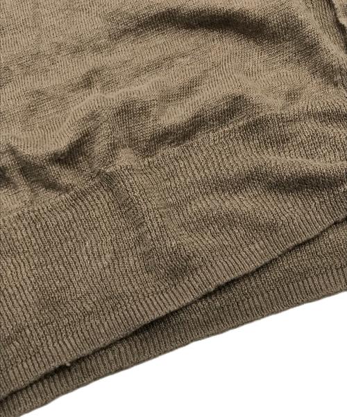 RHC Ron Herman（アールエイチシー ロンハーマン）RHC Ron Herman (アールエイチシー ロンハーマン) リネンカーディガン ブラウン サイズ:Mの古着・服飾アイテム