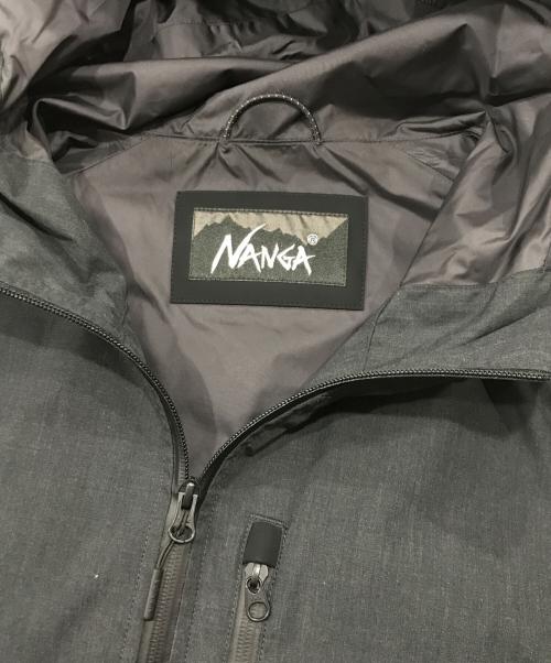 NANGA（ナンガ）NANGA (ナンガ) NICOLE (ニコル) 別注 TAKIBI シェルブルゾン/マウンテンパーカー グレー サイズ:50の古着・服飾アイテム
