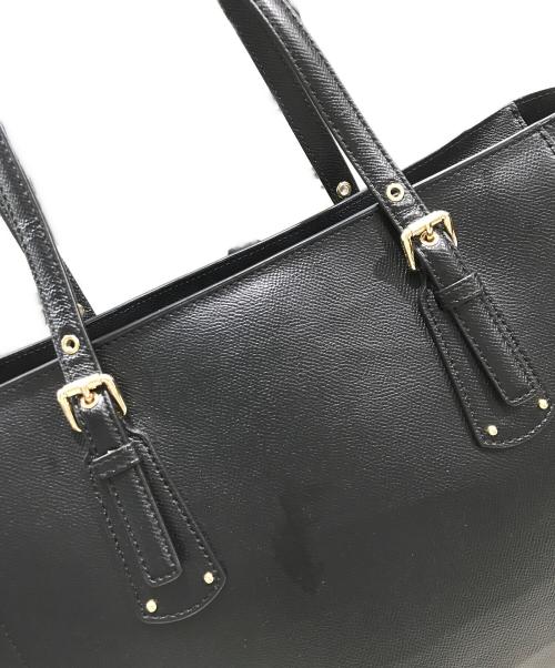 MICHAEL KORS（マイケル・コース）MICHAEL KORS (マイケル・コース) トートバッグ ブラックの古着・服飾アイテム
