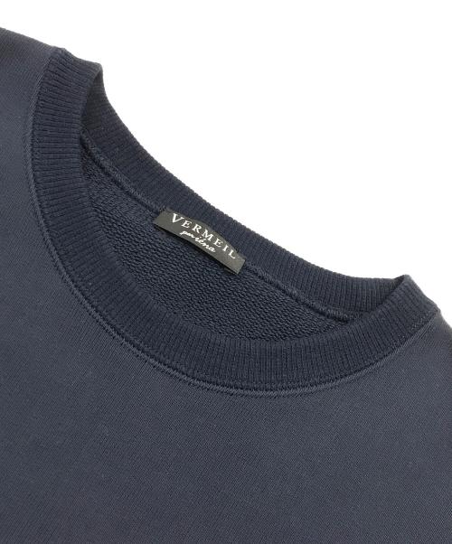 VERMEIL par iena（ヴェルメイユ パー イエナ）VERMEIL par iena (ヴェルメイユ パー イエナ) PARIS ロゴスエット ネイビー サイズ:表記なしの古着・服飾アイテム